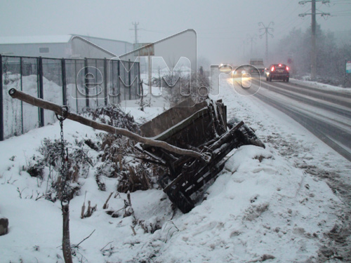 Foto: accident caruta - bulevardul Unirii Baia Mare (c) eMaramures.ro